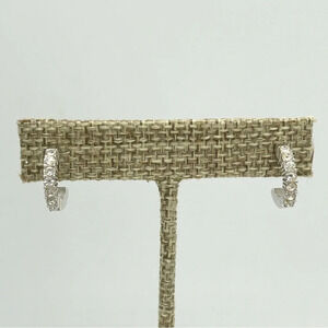 Swarovski Crystal Hoop Earrings